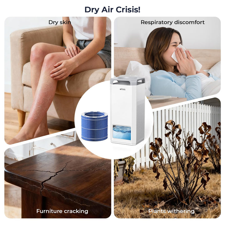 Afloia TEFNUT Air Purifier &amp; Humidifier Replacement Filters