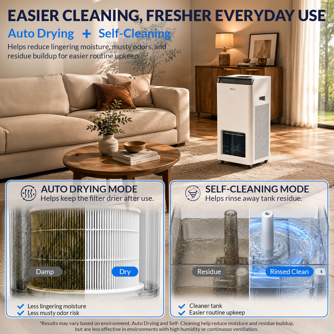 Afloia Wave1500 Large Room Evaporative Humidifier