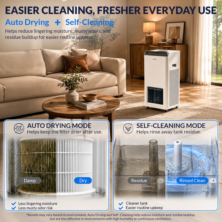 Afloia Wave1500 Large Room Evaporative Humidifier
