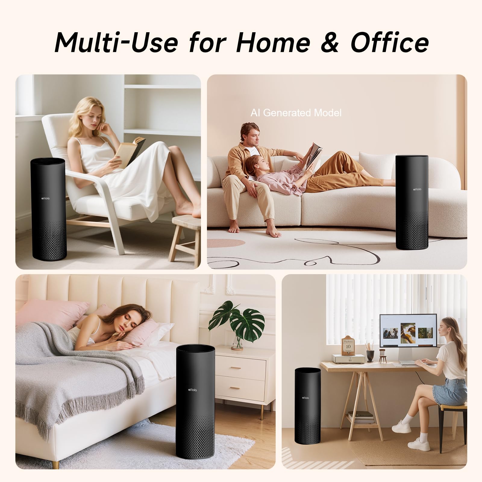 Afloia Kilo Pro 2-IN-1 Air Purifier & Humidifier